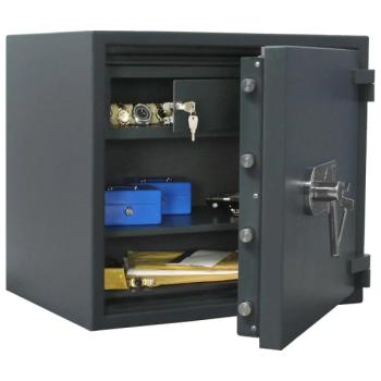 Rottner Wertschutzschrank EN2 Galaxy 60 IT Fire Doppelbartschloss graphitgrau T05819